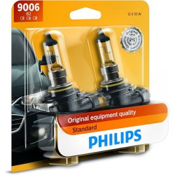 NEW PHILIPS 9006 Standard Halogen Replacement Headlight Bulb, 2 Pack