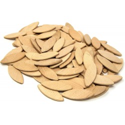 NEW WEN JN111B #10 FSC-Certified Birch Wood Biscuits for Woodworking, 100 Pack