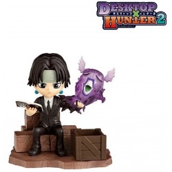 NEW RE-MENT Hunter x Hunter DesQ Desktop HUNTER 2 Mini Figure Toy Chrollo Pen Stand