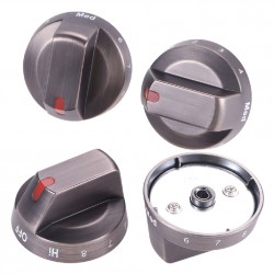 NEW 4Pcs Electric Range Knob DG64-00975A for Samsung Electric Stove/Oven ne/nx9000t
