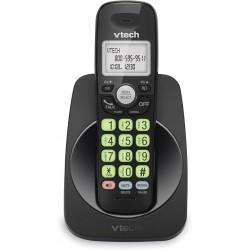 NEW VTech VG101-11 Cordless Phone with Full Duplex Speakerphone and Caller ID/Call Waiting (Black)