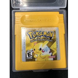 PREVIOUSLY USED nintendo game boy pokemon special pikachu edition
