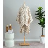 NEW ONE SIZE Berkshire Blanket Spa Loft Plaid Wearable Throw