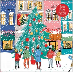 NEW Christmas Carolers Square Boxed 1000 Piece Puzzle