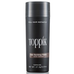 NEW 27.5G TOPPIK Hair Building Fibers for Instantly Fuller Hair, Fill In Fine or Thinning Hair, Instantly Thicker Looking Hair, Multiple Shades for Men & Women