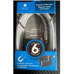 NEW SMART ACCESSORIES 8-PIN CHARGE AND SYNC CABLE - 6FT