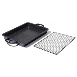NEW Curtis Stone 2-In-1 Baker/Griddle Pan - BLACK