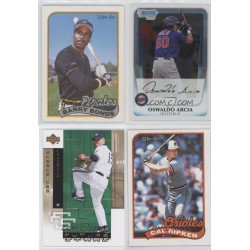 4 ASSORTED BASEBALL CARDS