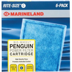 NEW Marineland Rite-Size Cartridge C, 6-Pack