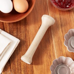 NEW Fox Run Tart Tamper, 6 Wooden Tamper for Pastries