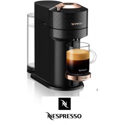 NEW Nespresso Vertuo Next Single Serve Coffee and Espresso Machine by De'Longhi, Black with Rose Gold