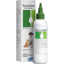 NEW EXP: 7/2024 - Surosolve Ear Cleaner for Dogs & Cats, 125 mL