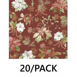 NEW 20/PACK IHR Paper Table Napkins 13 X 13 3 ply lunch napkins
