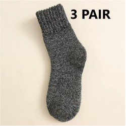NEW 3 PAIR Thermal Cashmere Snow Casual Socks EU 39-45 Wool Socks Women