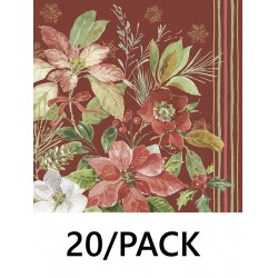 NEW 20/PACK IHR Paper Table Napkins 13 X 13 3 ply lunch napkins