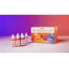 NEW MEEDEN Acrylic Airbrush Spray Paints: Water-based Air Brush Model Painting Set Including Fluorescent Colors - 24 Colours x 30ml/1oz