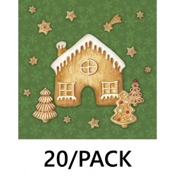 NEW 20/PACK IHR Paper Table Napkins 13 X 13 3 ply lunch napkins