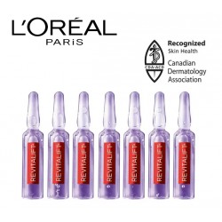 NEW L'Oréal Paris 7-Day Treatment Replumping Ampoules with 1.9% Pure Hyaluronic Acid | Revitalift Triple Power LZR, 7-day treatment, 10.5mL