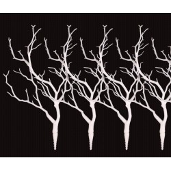 NEW 4/PACK Sigdio Artificial Flower Art Darkness Witch Antler Dried Tree Branch for Wedding Party Home Hotel Decoration - 13.8 INCHES
