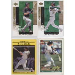4 ASSORTED BASEBALL CARDS