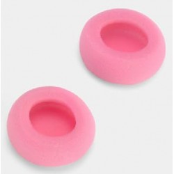 NEW Thick Replacement Foam Pad Cushions for Headphones - 2 Diameter Pink