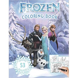 NEW FROZEN Coloring Book: 53 Amazing Illustrations