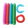 NEW 6-Pack Pop Tubes Sensory Toy, Multi-Color Stretch Pipe Sensory Toys for Kids Stress and Anxiety Relief
