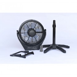NEW Air Innovations 12 Swirl Cool 3-in-1 Stand Fan - BLACK