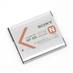NEW Sony NPBN Battery, Silver, Compact- 600mAh capacity