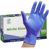 NEW LARGE [100 Count] Nitrile Disposable Gloves - 4 mil. | Latex Free and Rubber Free | Non-Sterile Powder Free | Safety Work Gloves…