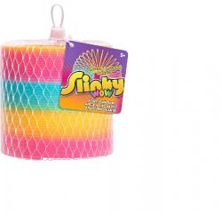 NEW Slinky the Original Walking Spring Toy, Plastic Rainbow Giant Slinky, Kids Toys for Ages 5 up