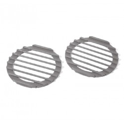 NEW Curtis Stone Multiuse Roasting Rack and Trivets (set of 2) - GREY- Dimensions: measures approximately 7 x 7.5