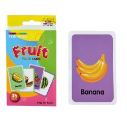 NEW Yievot Educational Flash Cards for Toddlers First Words Preschool Fruit s