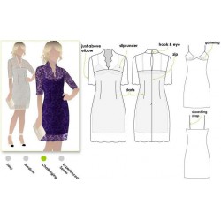NEW (READ NOTES) Style Arc Sewing Pattern - Alisha Dress (Sizes 18-30)