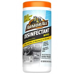 NEW Armor All Disinfectant Wipes - 30 Count Canister