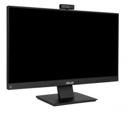 AS-IS (READ NOTES) ASUS BE24EQK 23.8” Business Monitor with Webcam, 1080P Full HD IPS, Eye Care, DisplayPort HDMI, Frameless, Built-in Adjustable 2MP Webcam, Mic Array, Stereo Speaker, Video Conference , BLACK