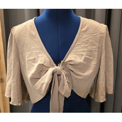NEW LARGE SHEIN  TIE-UP TOP
