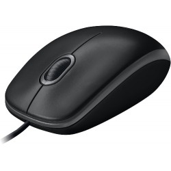 NEW Logitech M100 Wired USB Mouse, 3-Buttons,1000 DPI Optical Tracking, Ambidextrous, Compatible with PC, Mac, Laptop