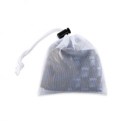 NEW 10 PACK Small Fine Mesh Zip Net Bags W/Drawcord 6 x 8