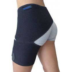 NEW O/S Hip Brace for Sciatica Pain Relief: Ease Pain from Sciatic Nerve, Pulled Thigh, Hip Fleхоr Strain, Groin Injury, Hamstring Pull, Sacroiliac Joint, Labral...