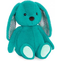NEW 12-Inch Plush Bunny – Super Soft Stuffed Animal – Washable Rabbit Toy – for Babies, Toddlers, Kids – Happy Hues – Cottontail Cutie Teal Bunny – 0+...