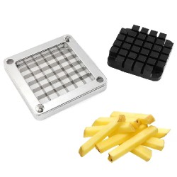 NEW 6.35/9.5/12.7mm Vegetable Fruit Dicer Commercial Chopper Dicer Cutter Chopper Stainless Steel
