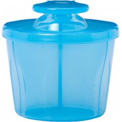 NEW Dr. Brown's Baby Formula Dispenser with Snap-On Lid for On-the-Go Feedings,Milk Powder Dispenser for Traveling with Infant,Blue