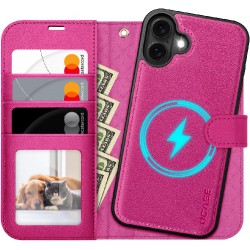 NEW  OCASE Compatible with iPhone 16 Wallet Case with Card Holders Magnetic Detachable 2 in 1 Flip PU Leather Phone Case Cover Folio RFID Blocking Kickstand for...