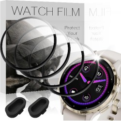 NEW 4PCS 4 Pack Compatible with Garmin Venu 3 Screen Protector PMMA for Garmin Venu 3S Screen Protector Precise Fit,Scratch Resistance