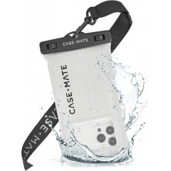 NEW Case-Mate IP68 Waterproof Phone Pouch - Travel Beach Cruise Ship Essentials - Floating Waterproof Phone Case w/Crossbody Lanyard for iPhone 16 Pro...