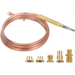 NEW Thermocouple, Universal Thermocouple Kit 900mm, Prevent Accidents Happening Designed for Temperature Sensing Simple to Use for Induction Cooker