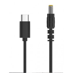 NEW USB C to 12V DC Power Cable 4.9 ft - PD65W Type-C to DC 5.5mm X 2.5mm Barrel Jack 12V 3A Output Charging for Router, Fan, Speaker