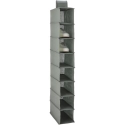 NEW Amazon Basics 8-Tier Hanging Closet Shelf Shoe Organizer