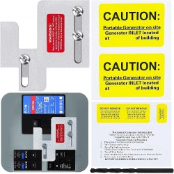 NEW Generator Interlock Kit Compatible with Eaton Cutler Hammer silver grey